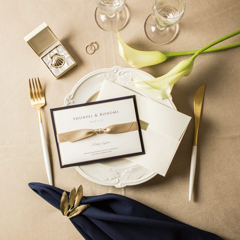 ファヴォリの結婚式招待状人気デザイン