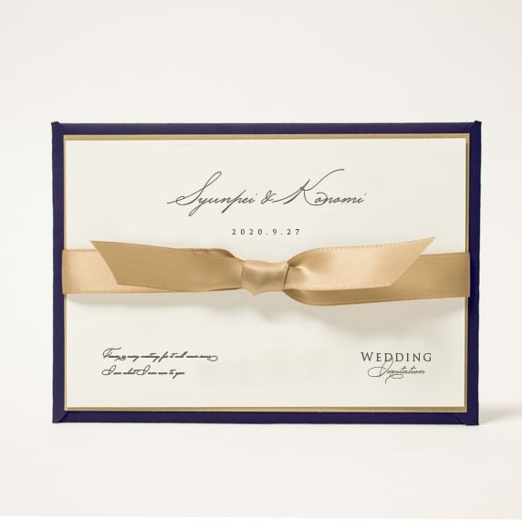 招待状手作りの新しいカタチ「favori クラウド」｜ジェーン ネイビー