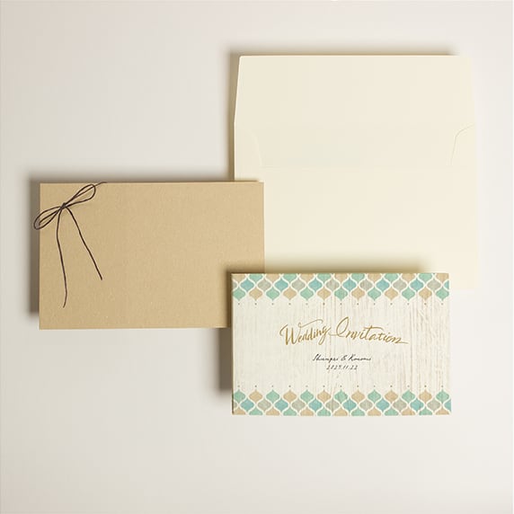 招待状手作りの新しいカタチ「favori クラウド」｜モロッコウッド招待状