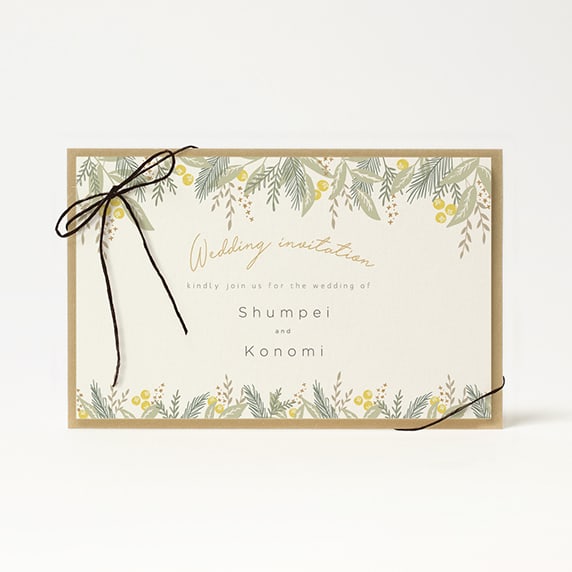 招待状手作りの新しいカタチ「favori クラウド」｜ベリーホワイト_