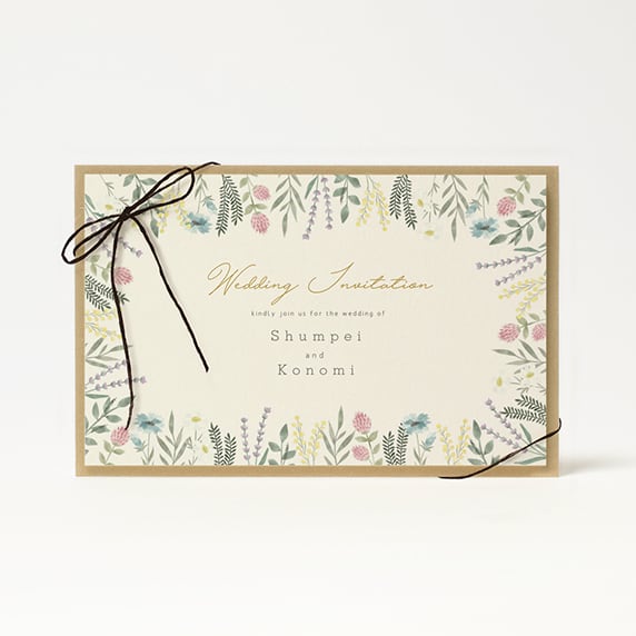 招待状手作りの新しいカタチ「favori クラウド」｜ハーブ[KA]招待状