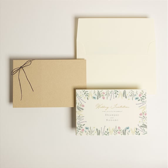 招待状手作りの新しいカタチ「favori クラウド」｜ハーブ[KA]招待状