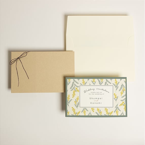 招待状手作りの新しいカタチ「favori クラウド」｜ナチュラルミモザ