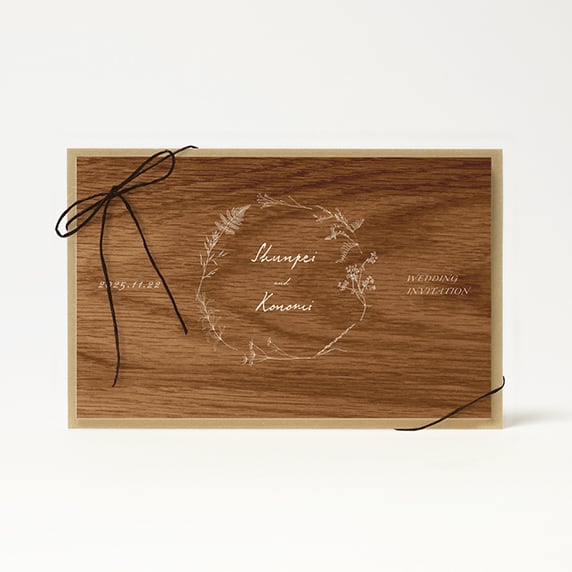 招待状手作りの新しいカタチ「favori クラウド」｜モクメ マホガニー