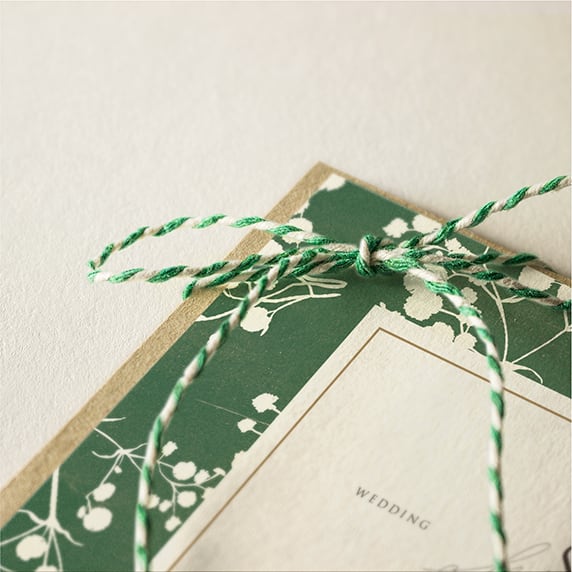 招待状を挟む紙とシール Wonder Land - 招待状/10枚セット | Paper Garden | Velnica Online Store