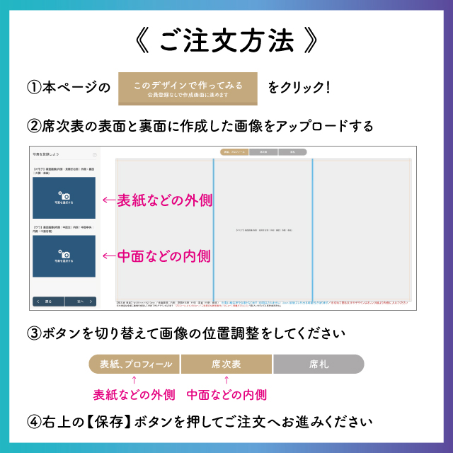 席次表手作りの新しいカタチ「favori クラウド」｜ホワイト_キャンバス
