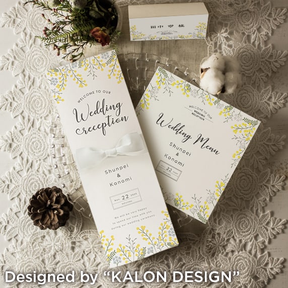 席次表手作りの新しいカタチ「favori クラウド」｜ミモザ ホワイト[WAB