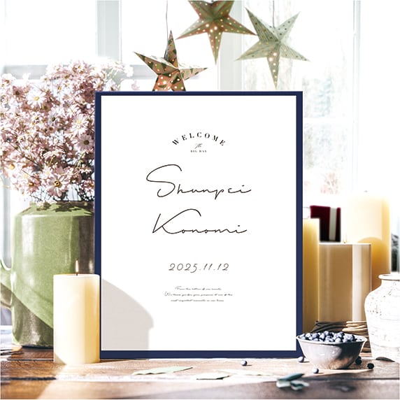 ウェルカムボード手作りの新しいカタチ「favori クラウド」｜【F6