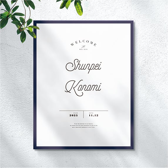 ウェルカムボード手作りの新しいカタチ「favori クラウド」｜【F6